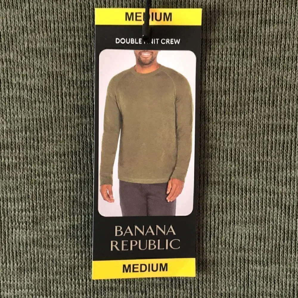 NEW Banana Republic Mens Olive Shirt